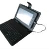 Leather Case + USB keyboard for tablet PC