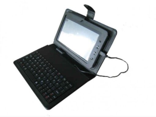 Leather Case + USB keyboard for tablet PC