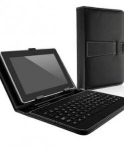 Leather Case + USB keyboard for tablet PC