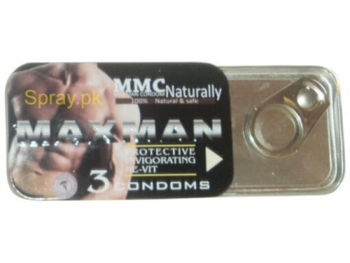 Maxman Long Time Delay Condom (Pack of 12 Condoms)