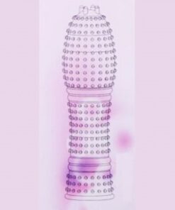 Reusable Dotted Condom with Vibrator